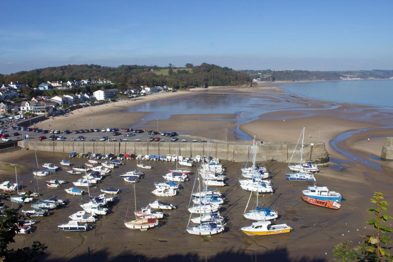 Beach House With Sea Views Over Saundersfoot Bay 外观 照片