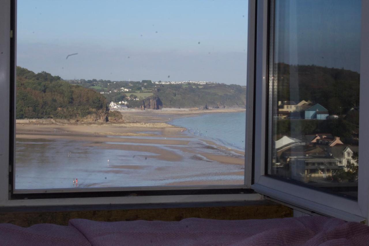 Beach House With Sea Views Over Saundersfoot Bay 外观 照片